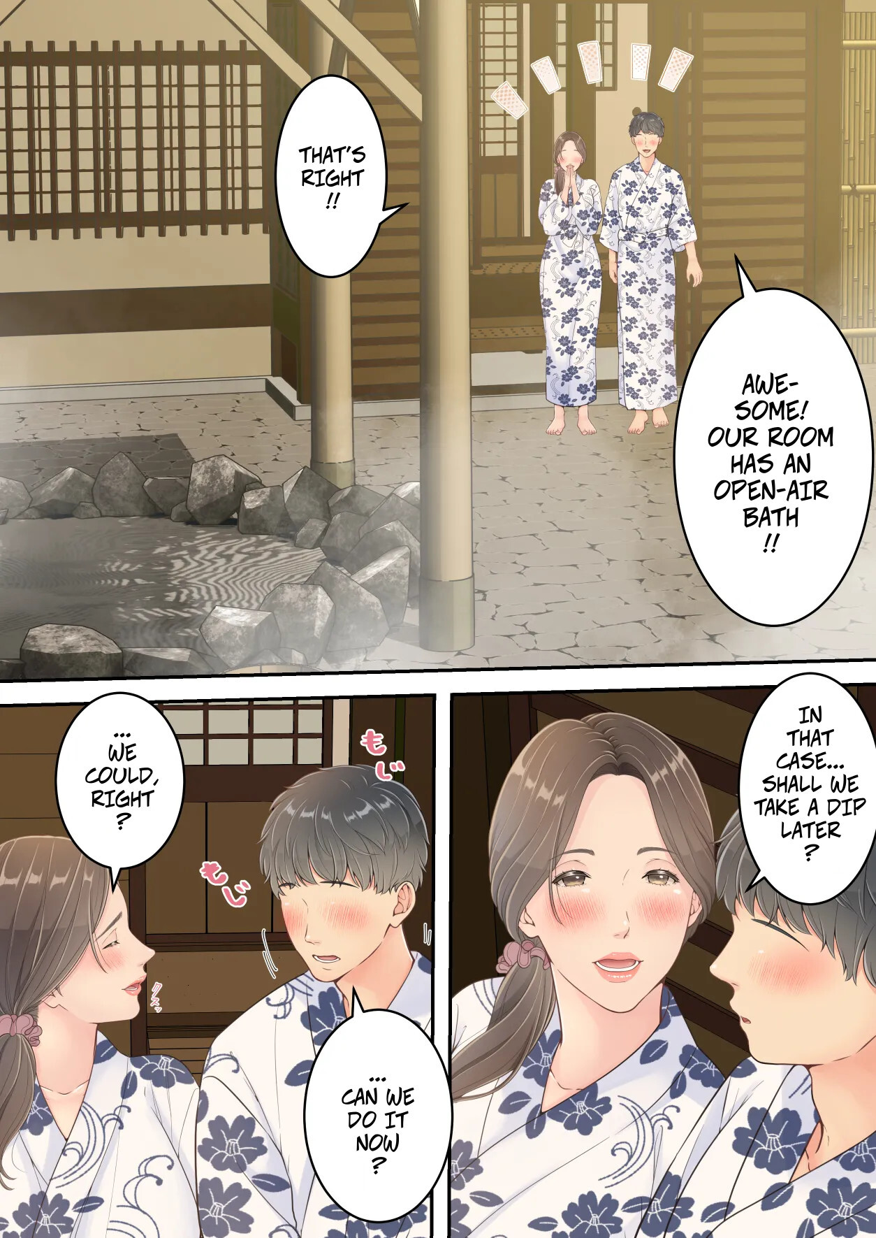 Hentai Manga Comic-A Normal Mother Goes on a Sweet Affair Trip With a Boy the Same Age as Her Son-Read-55